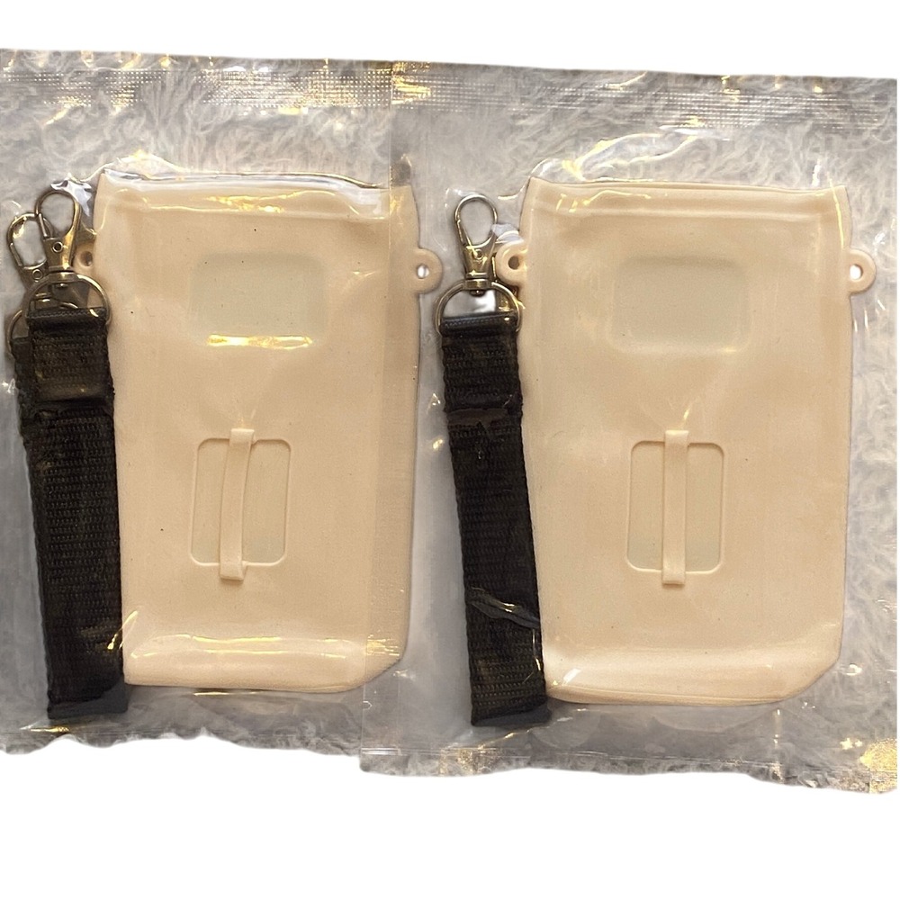 Silicone Cover Flask Phone Protective‎ with Strap Lot of 2